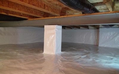 Sealed Crawlspaces: Concrete vs. Plastic