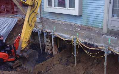 Fixing Failing Poured Wall Foundations