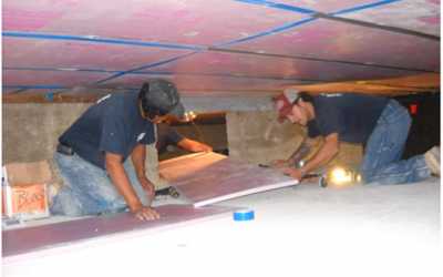 Drying Out a Waterfront Crawlspace